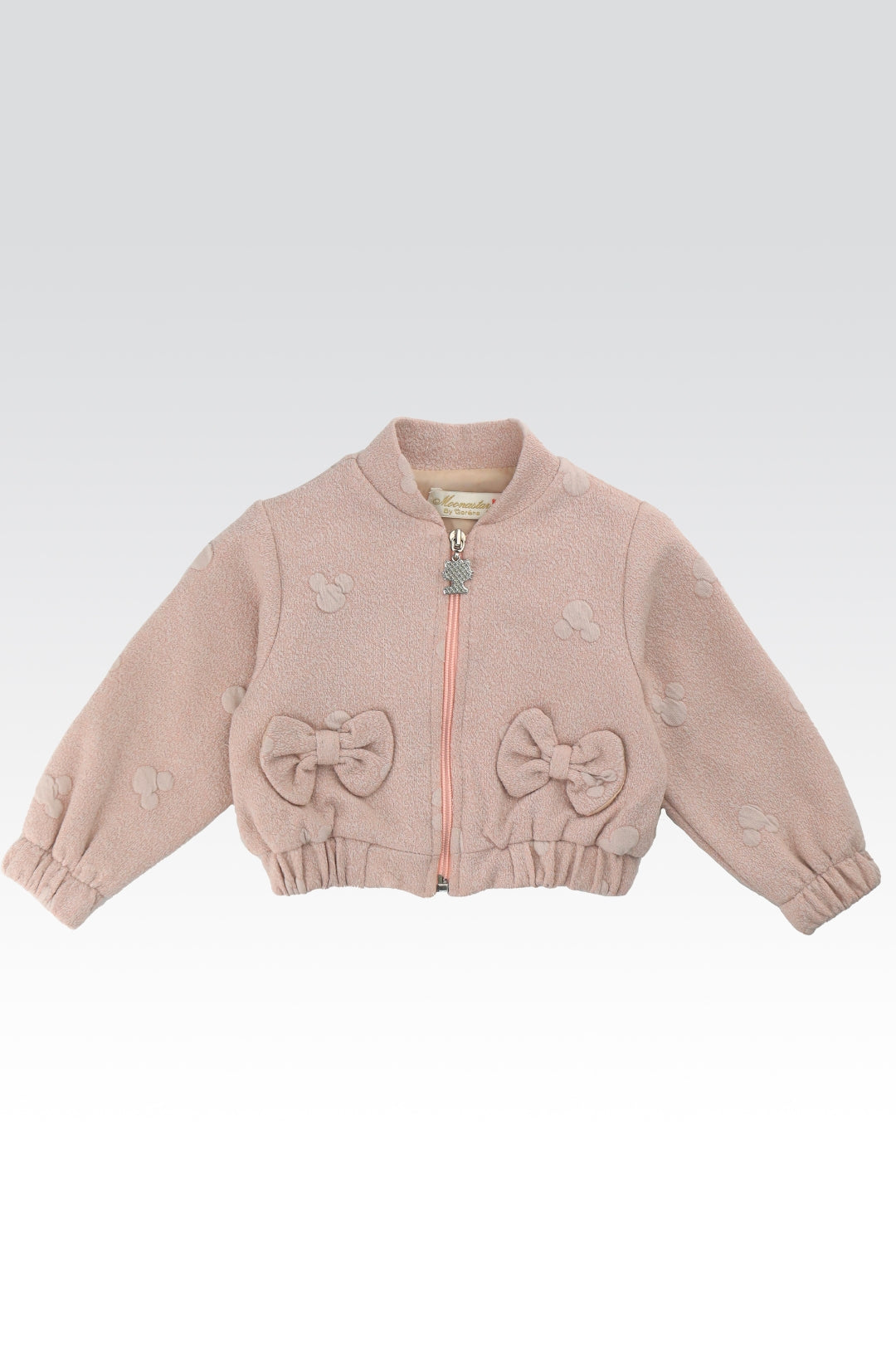 Gorena Baby Ensemble Veste Rose avec Nœuds et Jupe Tutu Féérique