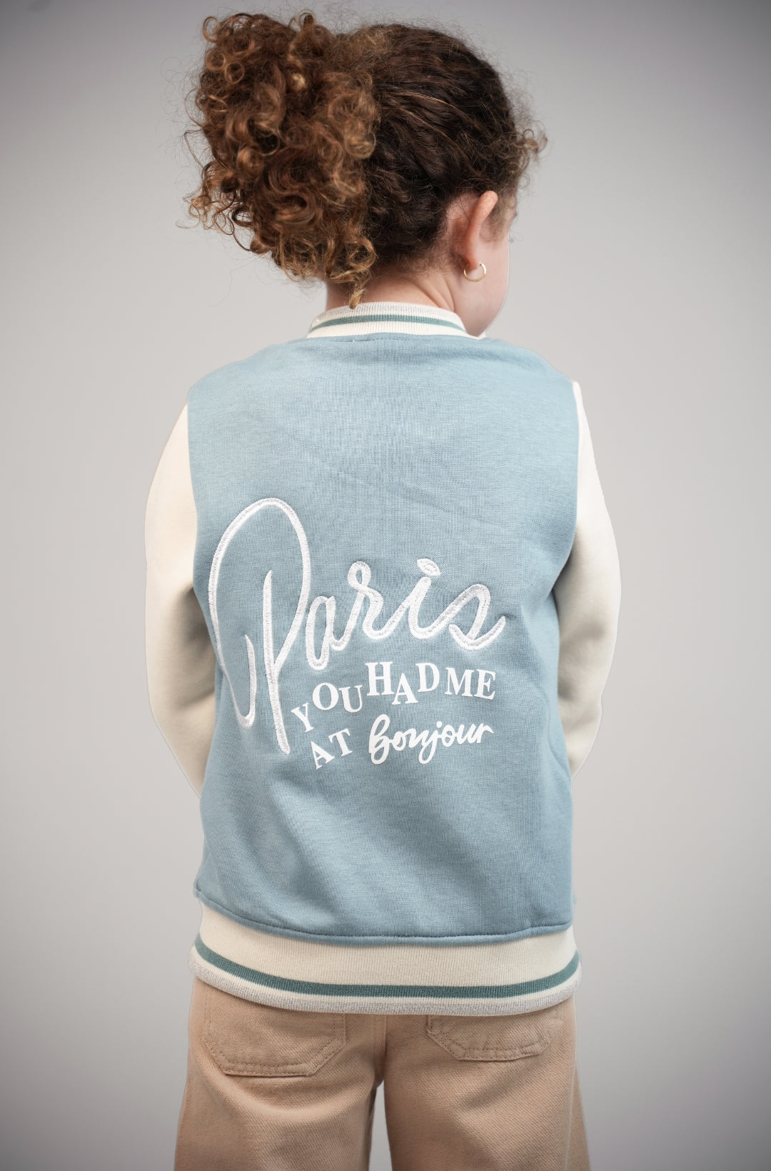 Jacket Paris Varsity Bleu