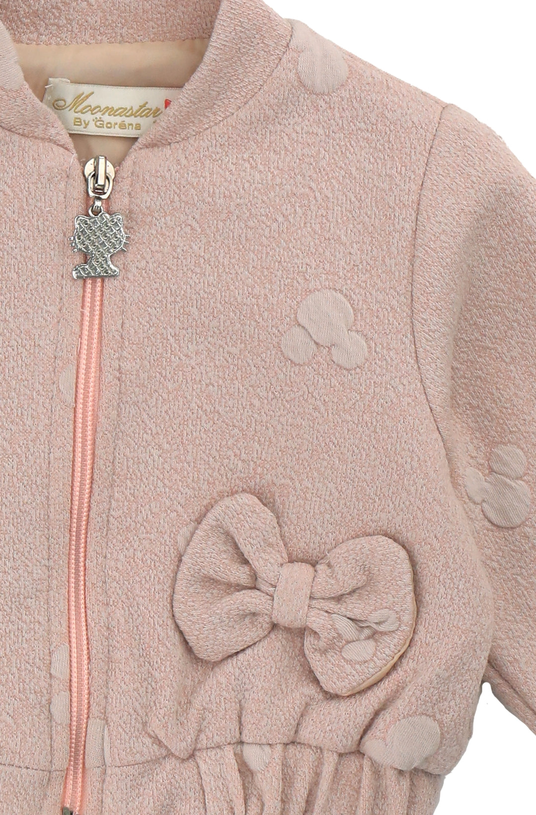 Gorena Baby Ensemble Veste Rose avec Nœuds et Jupe Tutu Féérique