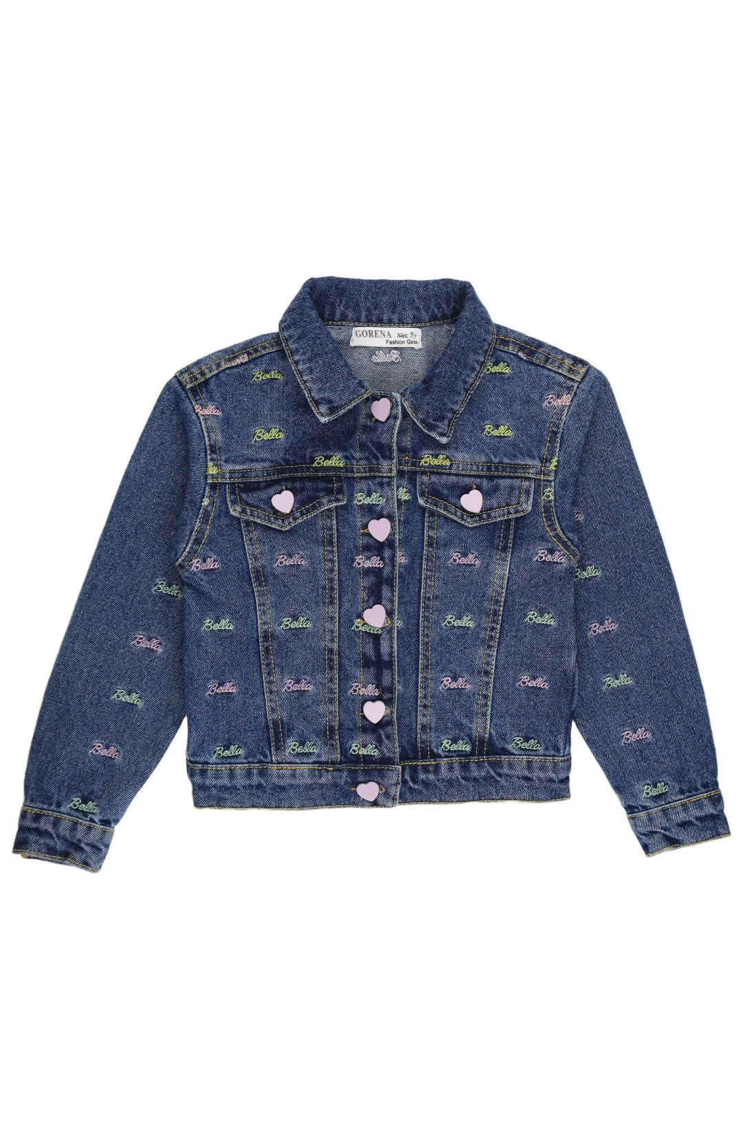 Ensemble 3 Pièces en Denim Let’s Dance - Sweat, Jean et Veste violet