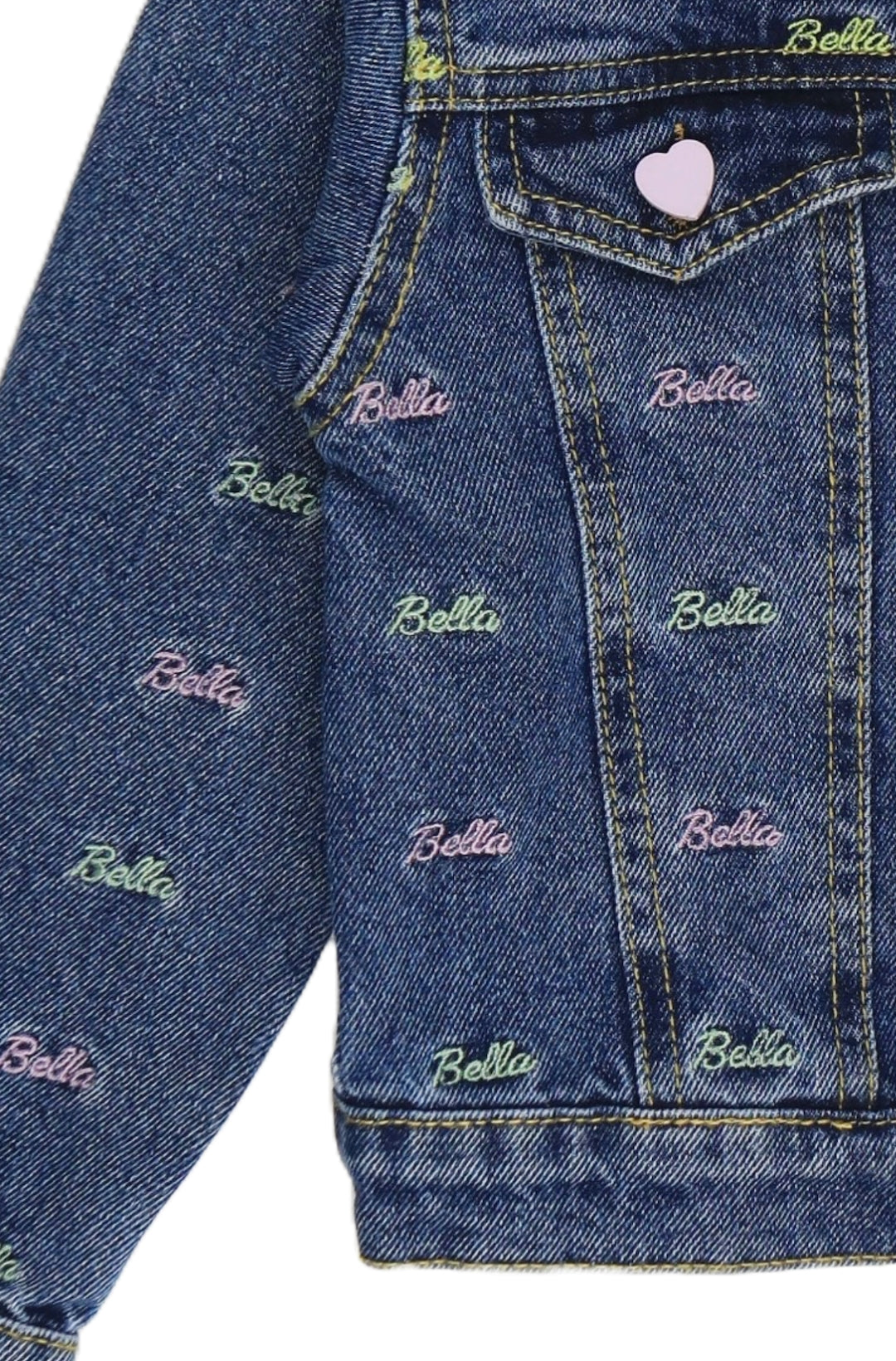 Ensemble 3 Pièces en Denim Let’s Dance - Sweat, Jean et Veste violet