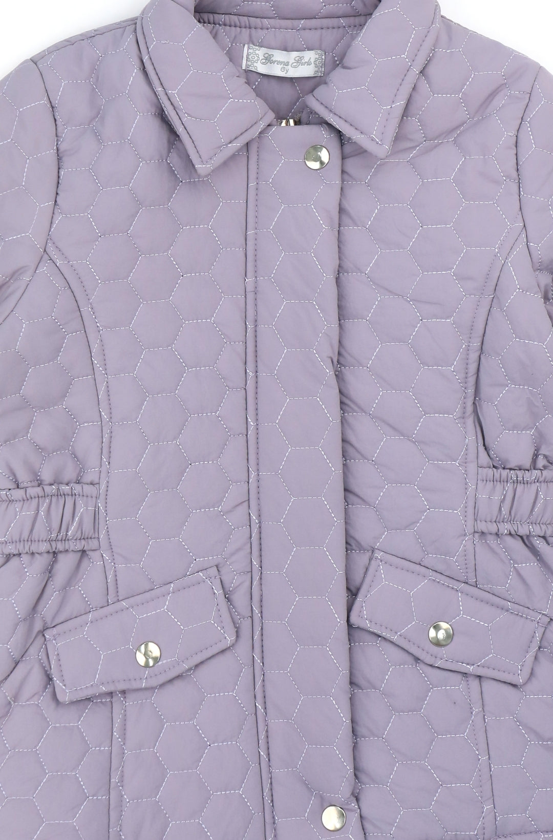 Veste matelassée élégante violet